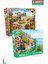 2 Adet 1000 Parça Puzzle - Toscana ve Portofino 1
