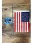 Tekli Masa Bayrağı Set - Amerika 2