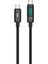 BX09CC Type-C To Type-C 100W 480MBPS E-Marker LED Dijital Ekranlı Şarj ve Data Kablosu 1 Metre 1
