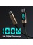 BX09CC Type-C To Type-C 100W 480MBPS E-Marker LED Dijital Ekranlı Şarj ve Data Kablosu 1 Metre 3