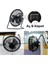 Masa Üstü USB Girişli Metal Serinletici Mini Vantilatör Fan 3
