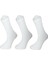 Look Socks Unisex Tenis Beyaz 3'lü Çorap 1