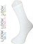 Look Socks Unisex Tenis Beyaz 3'lü Çorap 4