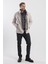 Taş Comfort Fit Gizli Kapüşonlu Mont 4