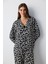 Aurora Çok Renkli Gömlek Pantolon Pijama Takımı 4