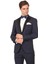 Saks Slim Fit Kelebek Yaka Dokuma Smokin Takım Elbise 1