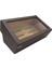 Kahverengi Çekmeceli Camlı Humidor Puro Kutusu RC15X 3