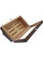 Kahverengi Çekmeceli Camlı Humidor Puro Kutusu RC15X 5