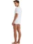 9239 ERKEK TENDER COTTON V YAKA KISA KOL BEYAZ T-SHİRT 3