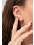 14 Ayar Altın Ataç Sade Minimalist Küpe D015 Sarı Renk 2X17 mm 3