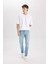 Carlo Skinny Fit Ekstra Dar Kalıp Normal Bel Ekstra Dar Paça Jean Pantolon D0025AX24AU 3