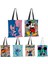 Lingyinteng Disney Kadın Tote Çanta Mickey Mouse Lilo ve Dikiş Kanvas Tote Büyük Kapasiteli Alışveriş Çantası Kız Omuz Çantası (Yurt Dışından) 2