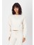 Gadiel Bisiklet Yaka Crop Sweatshirt 2