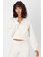 Gadiel Bisiklet Yaka Crop Sweatshirt 4