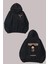 Unisex Professor La Casa De Papel Tasarım Ön Arka Baskılı Normal Kalıp Siyah Sweatshirt 1