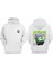 Unisex Japanese Juice Kids Tasarım Ön Arka Baskılı Normal Kalıp Beyaz Sweatshirt 1