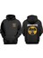 Danger Megadeth Tasarım Ön Arka Baskılı Normal Kalıp Siyah Sweatshirt 1