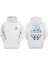Unisex Thor Stormbreaker Tasarım Ön Arka Baskılı Normal Kalıp Beyaz Sweatshirt 1