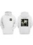 Unisex Zidane Pele Maradonna Maradona Tasarım Ön Arka Baskılı Normal Kalıp Beyaz Sweatshirt 1