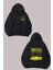 Unisex Nirvana Eriyen Yüz Tasarım Ön Arka Baskılı Normal Kalıp Siyah Sweatshirt 1