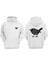 Unisex I My Not Have Tasarım Ön Arka Baskılı Normal Kalıp Beyaz Sweatshirt 1