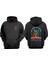 Everlasting Poster Tasarım Ön Arka Baskılı Normal Kalıp Siyah Sweatshirt 1
