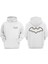 Batman Yarasa Tasarım Ön Arka Baskılı Normal Kalıp Beyaz Sweatshirt 1