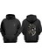 Unisex Sprey The Wıld Ones Tasarım Ön Arka Baskılı Normal Kalıp Siyah Sweatshirt 1