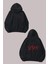 Slayer Red Logo Tasarım Ön Arka Baskılı Normal Kalıp Siyah Sweatshirt 1
