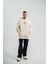 Kapşonlu Double Oversize Dijital Patchli Sweatshirt - Krem 1