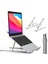 Byars-Katlanır Alüminyum Laptop ve Tablet Standı Macbook Uyumlu Notebook Stand Çift Kenetli Sağlam Versiyon Byarsbilişim 1