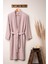 Unisex Kimono Müslin Bornoz Pudra 1