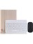 Ipad 7.nesil 10.2 Inç Uyumlu Bluetooth Özellikli Klavyeli Kılıf Mouse ve Dokunmatik Kalem Set 1