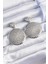 Pirinç Gümüş Renk Oval Işlemeli Küpe - TJ-BKP9232 1