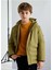 Kışlık Erkek Çocuk Parka Mont - Yeşil 3