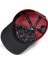 V1 Trucker Parmak - 1 Kod Logolu Unisex Siyah-Kırmızı Şapka 3
