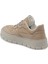 Gri Hakiki Nubuk Deri Kadın Sneaker - K24S1AY67591-A40 2