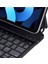 Apple iPad Air 4 10.9 Inc (2020) Bluetoothlu Touchpadli Manyetik Kapaklı Magic Ingilizce Q Keyboard A2316 A2324 A2325 A2072 4