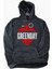 Unisex Greenday Baskılı Kapüşonlu Yıkamalı Sweatshirt, Oversize Rock Band Baskılı Eskitme Hoodie 1