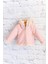 Unisex Çocuk Çift Taraflı Mont - Pembe 1