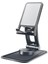 Masaüstü Tablet Cep Telefonu Tutucu Stand 360° Dönen Taşınabilir Katlanabilir Ayarlanabilir Kaymaz Siyah (S188) 1