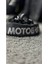 G-80 Siyah Protec Harguard Galvanizli Bisiklet - Motosiklet Kesilmez Zincir Ve Kilit 1.5 Metre 4