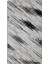 Diji Dekor Halı Siyah Karo Desenli Yıkanabilir Kesme Ince Yolluk Kilim Salon Halısı Modelleri 2