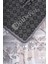 Halı Gri3 Karo Yıkanabilir Saçaksız Kesme Ince Yolluk Kilim Salon Halısı Modelleri 3