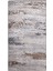 Halı GRI14 Karo Yıkanabilir Saçaksız Kesme Ince Yolluk Kilim Salon Halısı Modelleri 2