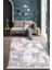 Halı Gri3 Karo Yıkanabilir Saçaklı Kesme Ince Yolluk Kilim Salon Halısı Modelleri 1