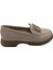 Eleganza Sole Kadın Suni Deri Loafer - Eleganza Sole - Vizon - 40 1