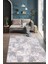 Halı Gri3 Karo Yıkanabilir Saçaksız Kesme Ince Yolluk Kilim Salon Halısı Modelleri 1