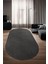 Diji Dekor Halı Antrasit Sahra Desenli Saçaksız Oval Kesme Yolluk Kilim Salon Halısı Modelleri 1