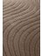 Halı Cool Kahve Sahra Desenli Saçaklı Yuvarlak Kesme Yolluk Kilim Salon Halısı Modelleri 4